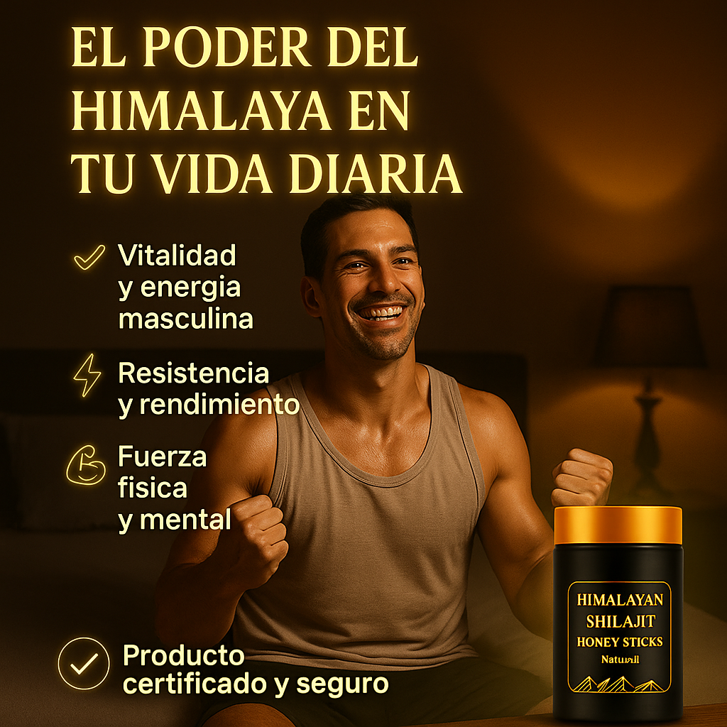 Miel Del Himalaya™ - Recupera la fuerza y la confianza