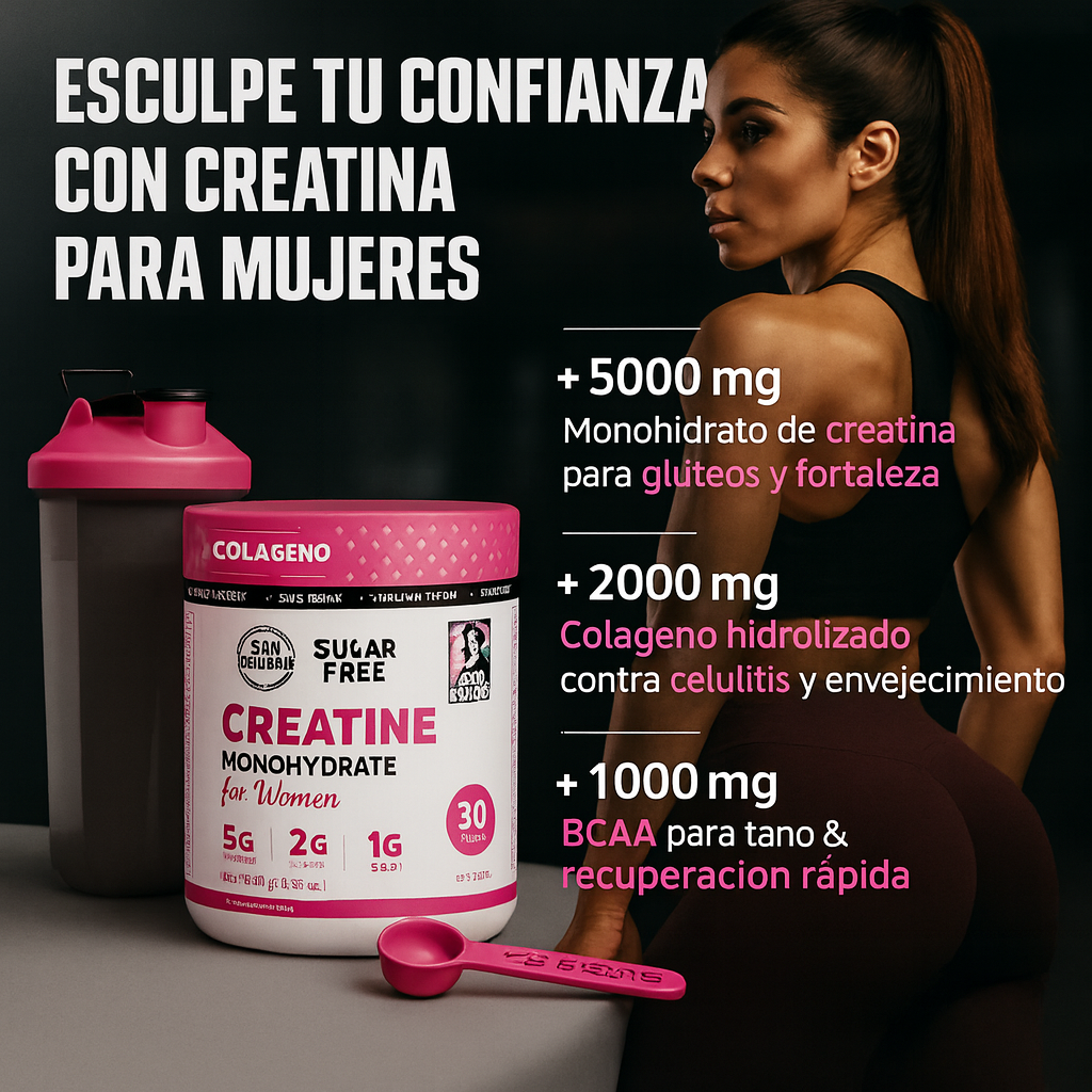 Original Old School Creatine 3 in 1 - Adiós a las piernas flacas y la cola de tabla.