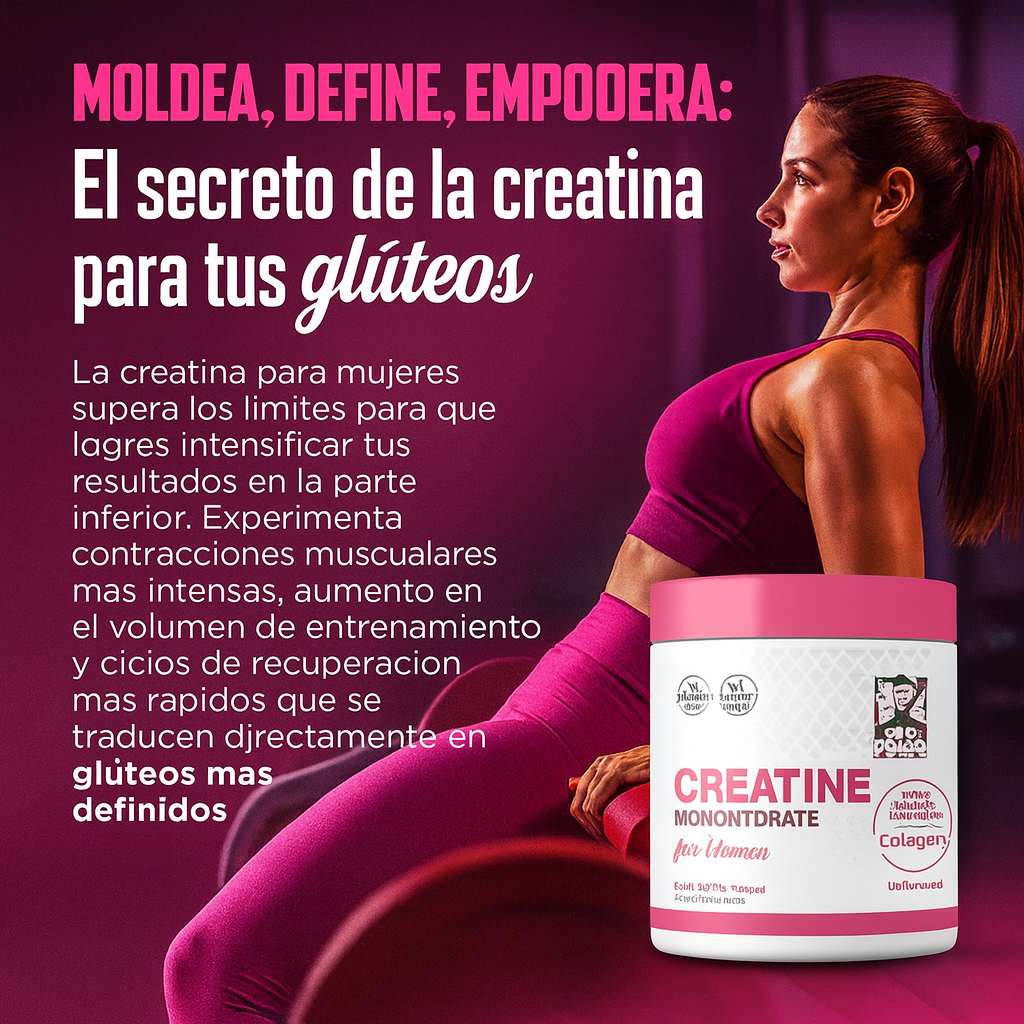 Original Old School Creatine 3 in 1 - Adiós a las piernas flacas y la cola de tabla.