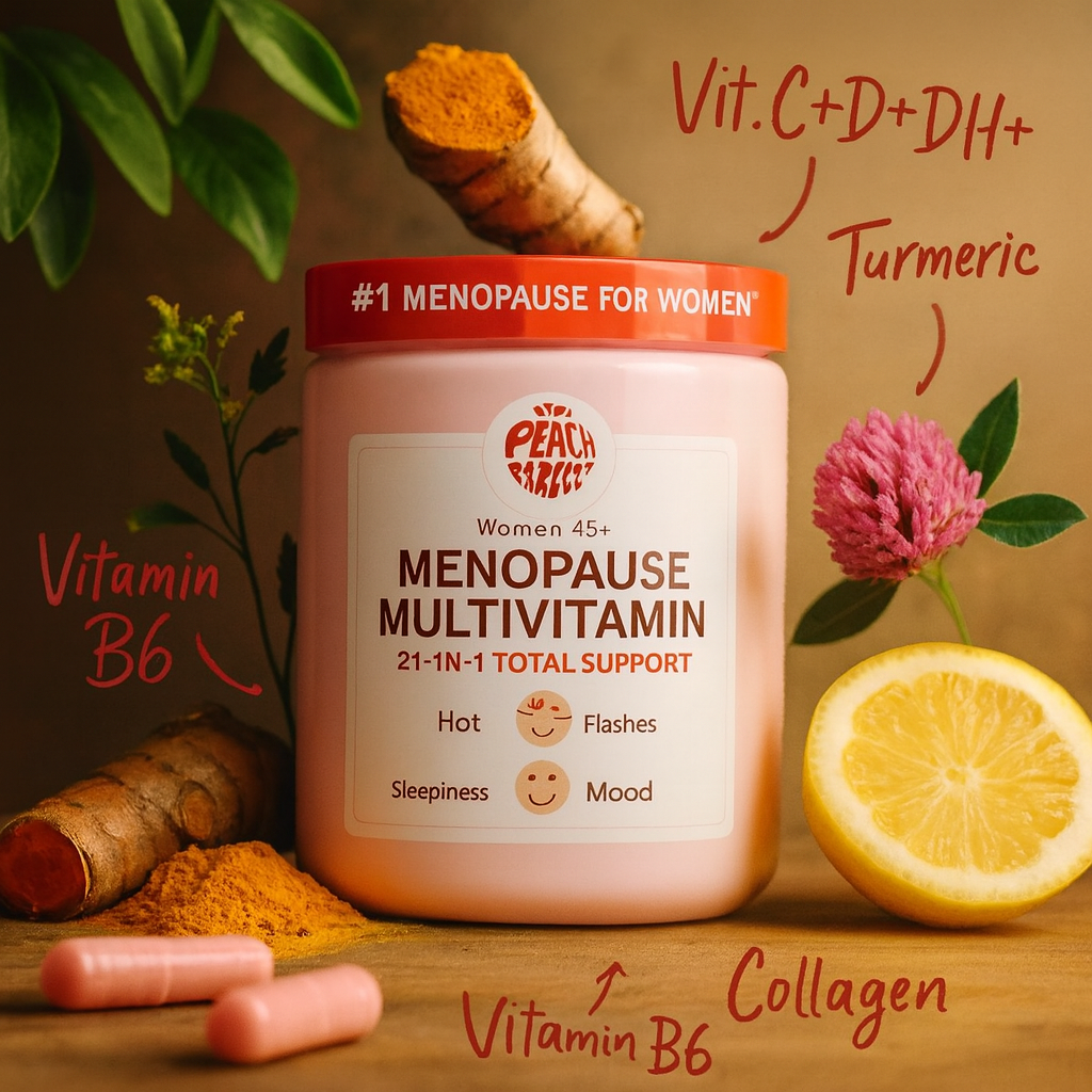Serenidad Total™ – 21 Nutrientes para la Calma, Energía y Bienestar Femenino