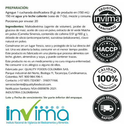 Matcha - Metabolismo Acelerado Naturalmente ✅