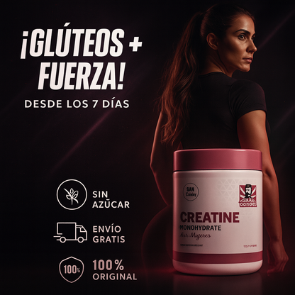 Original Old School Creatine 3 in 1 - Adiós a las piernas flacas y la cola de tabla.