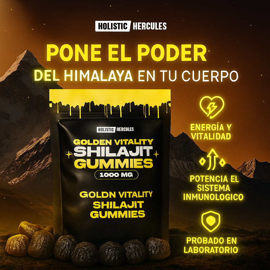 Golden Shilajit™ Recupera la fuerza y confianza que te hacen destacar en cada aspecto de tu vida.