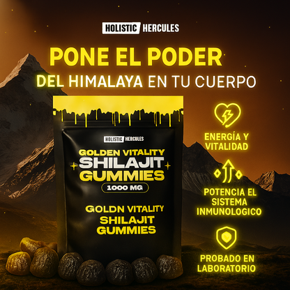 Golden Shilajit™ Recupera la fuerza y confianza que te hacen destacar en cada aspecto de tu vida.