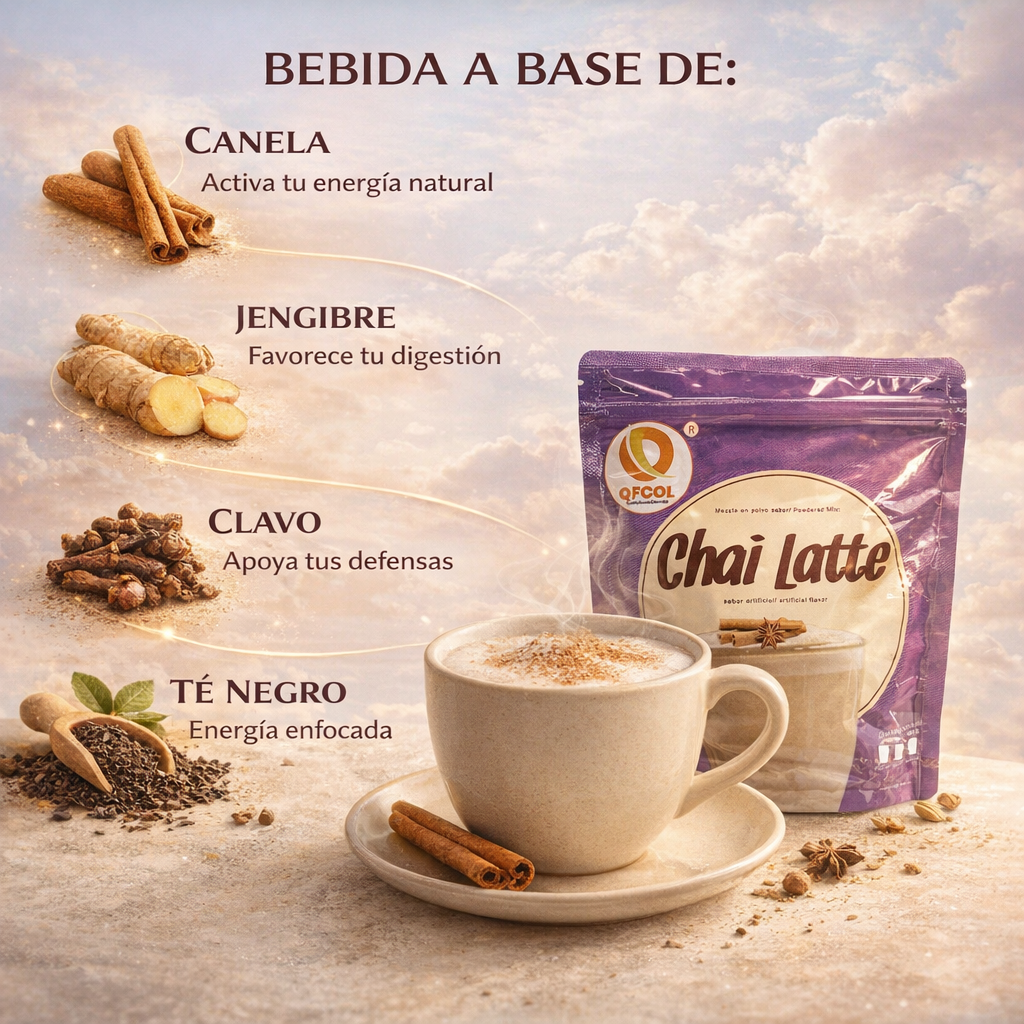 Te Chai Latte - Reemplaza El Café y Calma Tus Antojos.