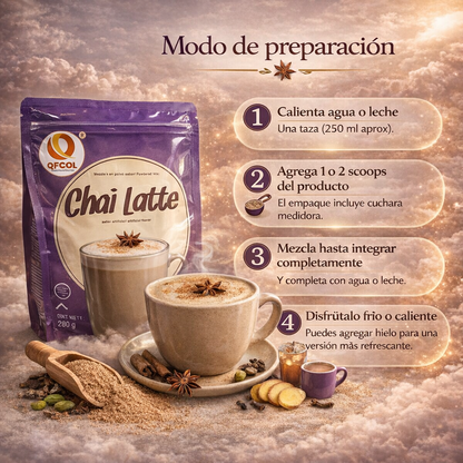 Te Chai Latte - Reemplaza El Café y Calma Tus Antojos.