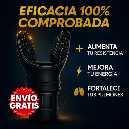 FitLung™ – Entrenador Pulmonar que Aumenta tu Capacidad Respiratoria, Mejora tu Rendimiento y Reduce la Ansiedad